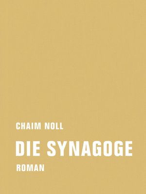 cover image of Die Synagoge